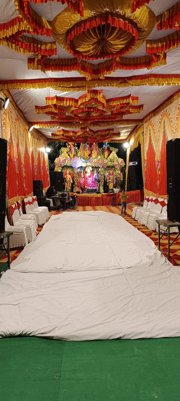 Shri Ram Darbar Bhawan & Jagran Setup